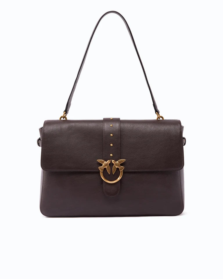 PINKO Borsa a mano e tracolla LOVE ONE EXTRA SLOUCHY VITELLO