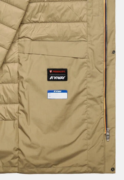 K-WAY GIUBBINO THOMAS WARM MICRO CANVAS