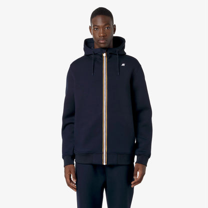 K-WAY FELPA CON CAPPUCCIO RAINER SPACER