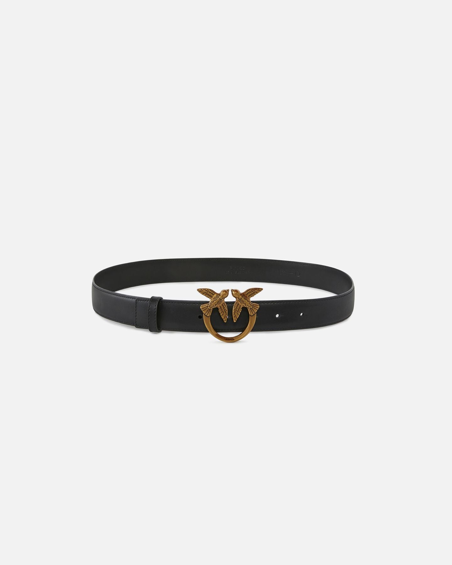 PINKO  LOVE BERRY H3 BELT VITELLO SET 24.25