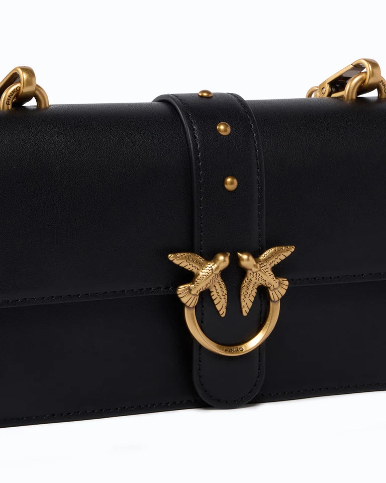 PINKO Borsa mini LOVE ONE MINI ST. SMALL B. VIT