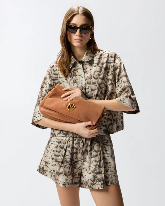PINKO  CLICK SOFT HORIZONTAL HANDLE CLASSIC A0F6 SS26