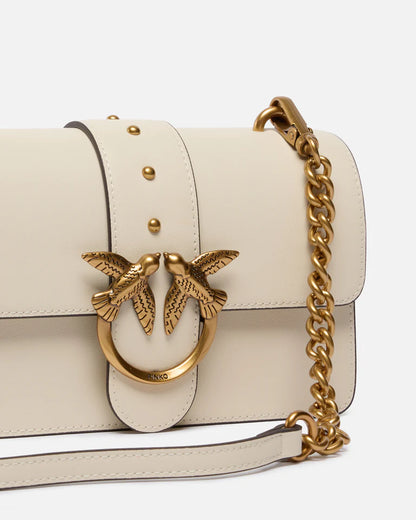 PINKO  LOVE ONE MINI ST. CL VITELLO SETA SS26