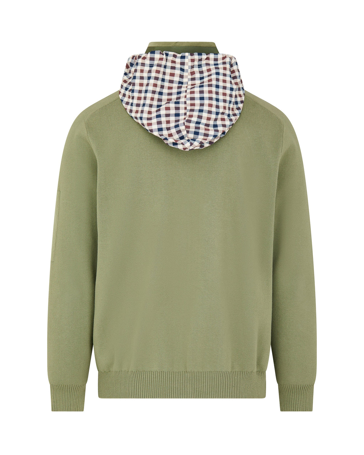 AQUASCUTUM MAGLIA COTTON KNIT FZ SWEATER AA_A006_WO001