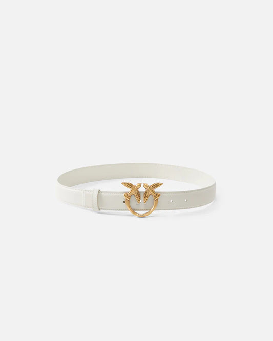 PINKO  LOVE BERRY H3 BELT.LOW VITELLO SS26