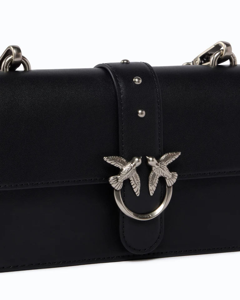 PINKO Borsa mini LOVE ONE MINI ST. SMALL B. VIT