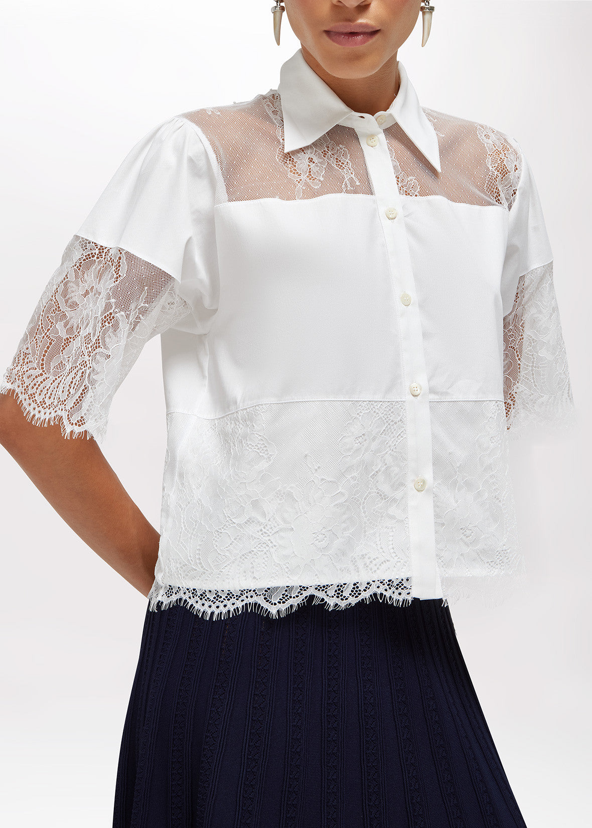 BLUGIRL CAMICIA RA6142-T544A