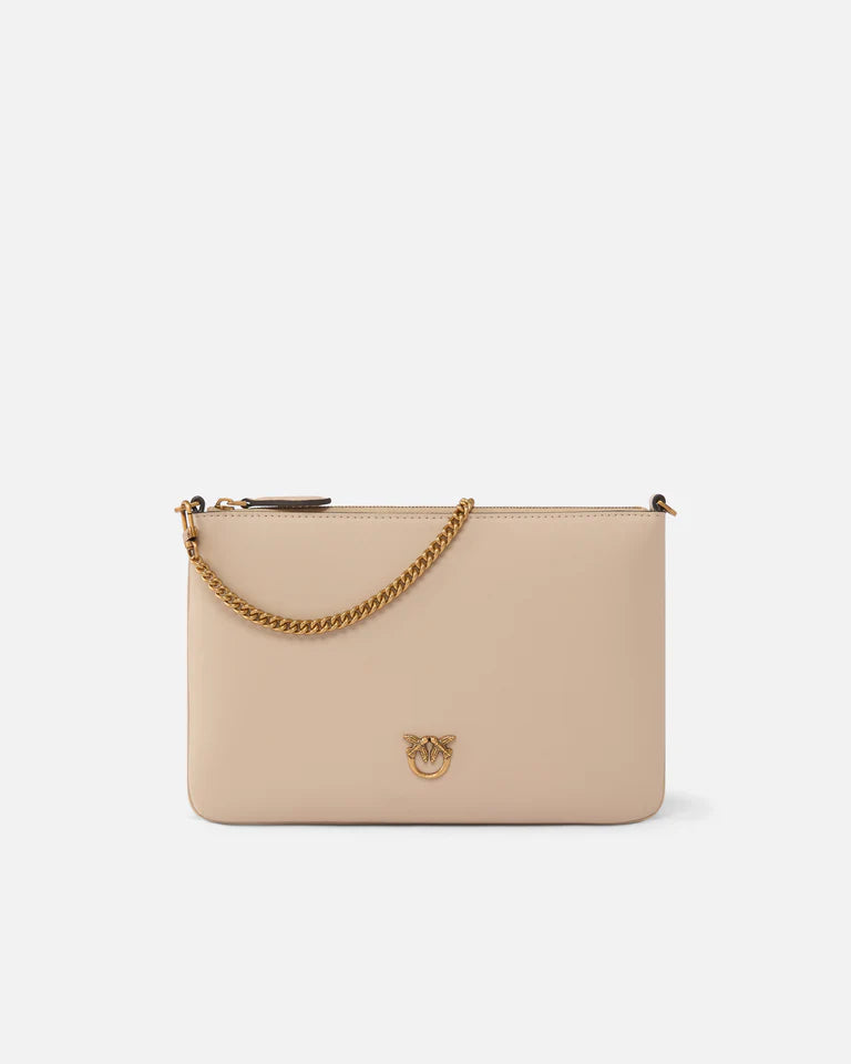 PINKO  FLAT CLASSIC VITELLO SETA SS26