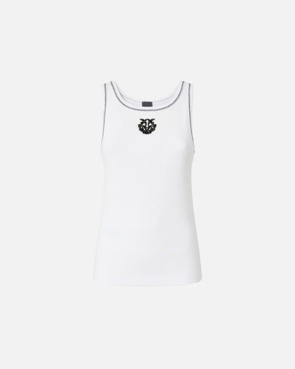Pinko  BITETTO CANOTTA COSTINA LOGO  SS26