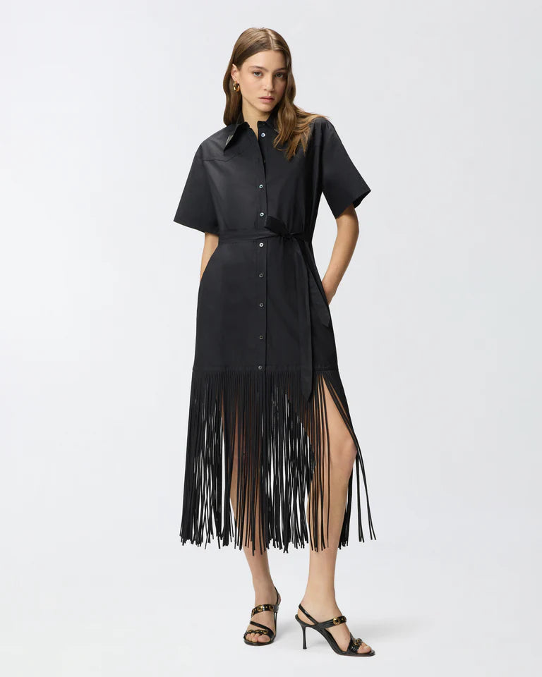 PINKO  AVIGLIANO ABITO POPELINE SS26