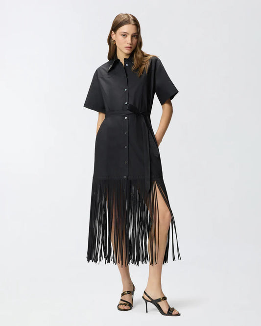 PINKO  AVIGLIANO ABITO POPELINE SS26