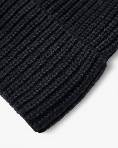 AQUASCUTUM CAPPELLO RUBBER PATCH BEANIE AW_ICON_CP007