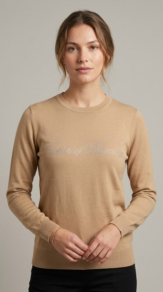 CONTE OF FLORENCE MAGLIA GIROCOLLO 6550D016B040