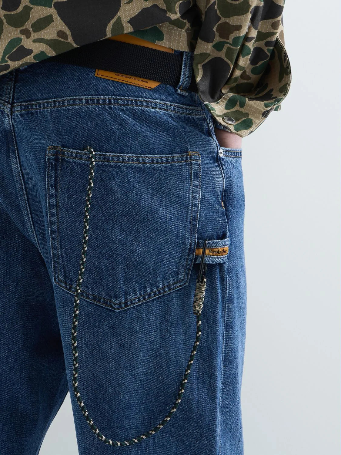 REPLAY INC. PANTALONE KU1000.000.D932002