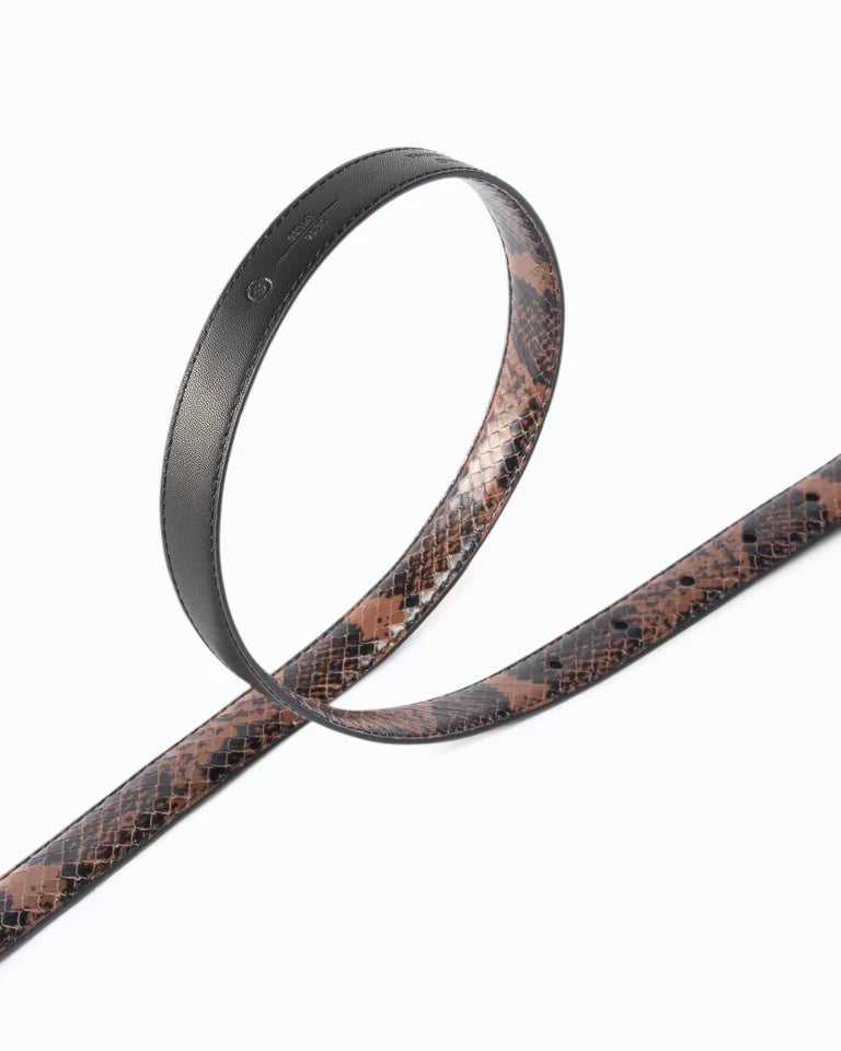 PINKO Cintura LOVE BERRY H2 BELT.LOW PYTHON