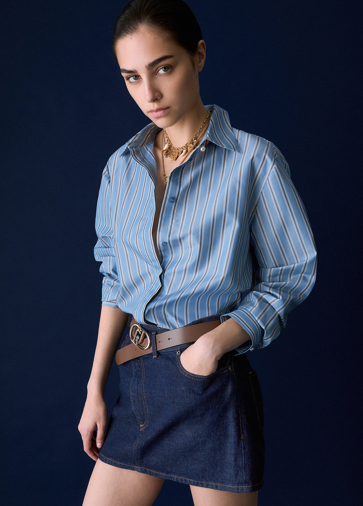 LIU JO CAMICIA CF6196-T816A