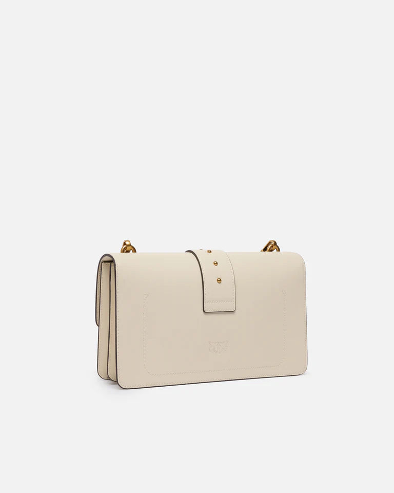 PINKO  LOVE ONE CLASSIC ST. CL VITELLO SETA SS26