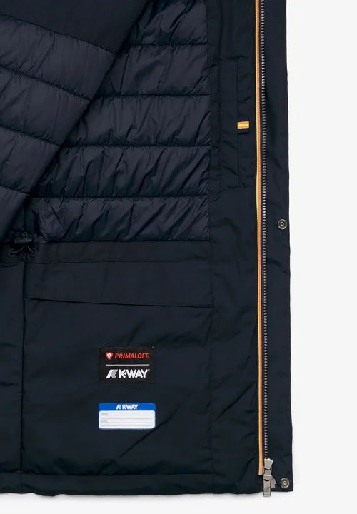 K-WAY GIUBBINO MANUENE WARM MICRO CANVAS