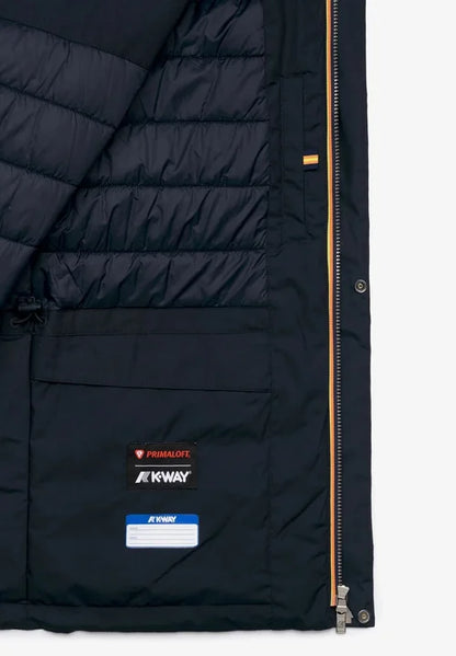 K-WAY GIUBBINO MANUENE WARM MICRO CANVAS