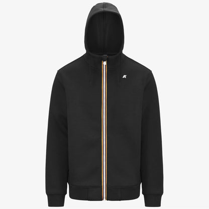K-WAY FELPA CON CAPPUCCIO RAINER SPACER
