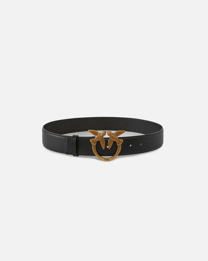 PINKO  LOVE BERRY H4 BELT.LOW VITELLO FW25