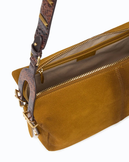 PINKO BORSA 24 CLASSIC SUEDE SPRAYING