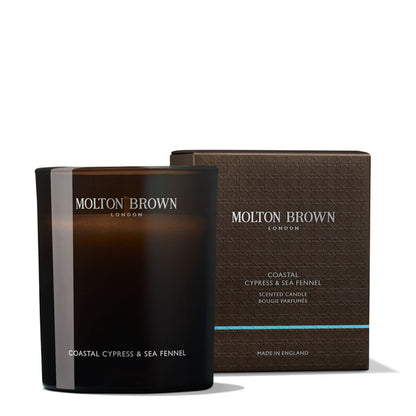 MOLTON BROWN candela 1 stoppino COASTAL CYPRESS & SEA FENNEL candela