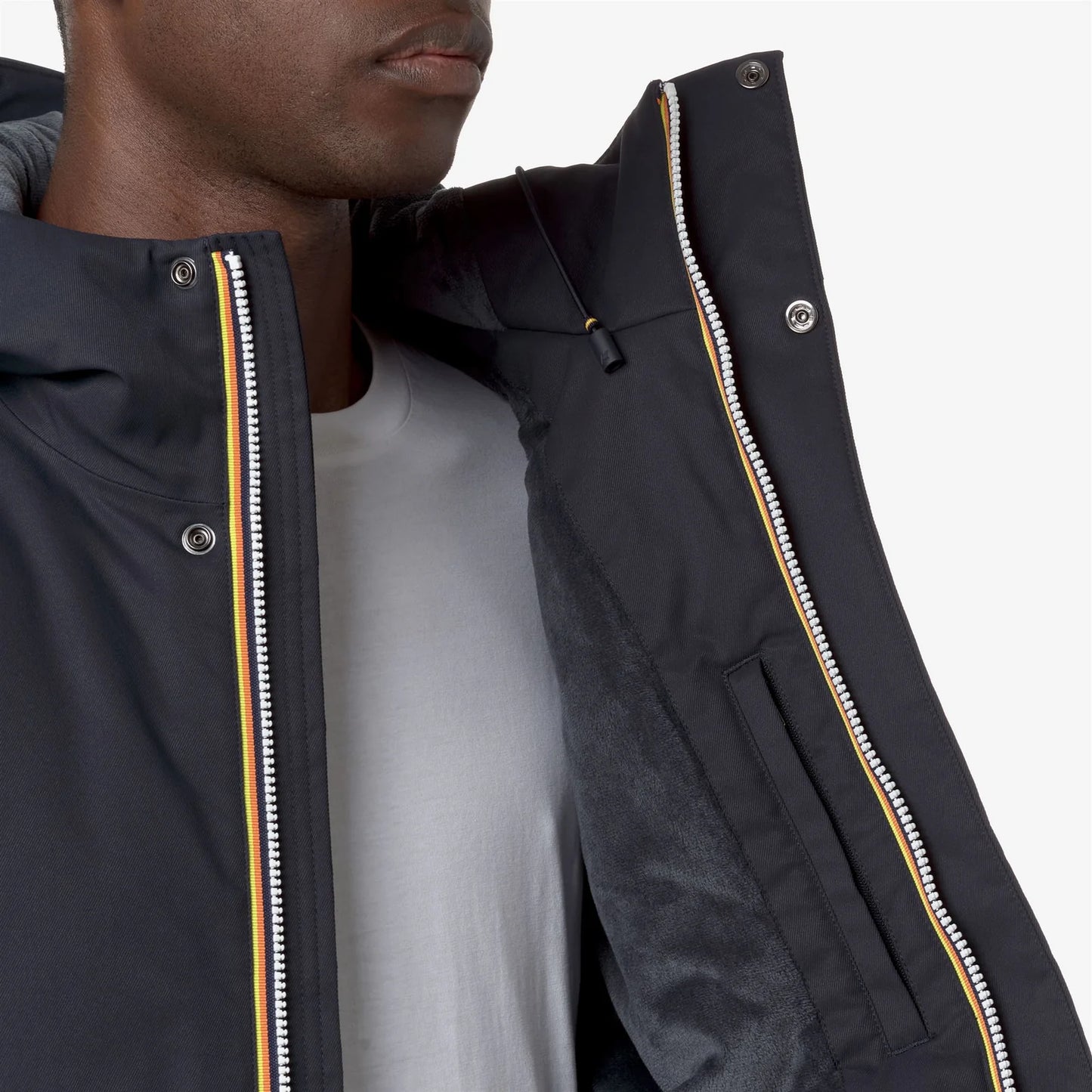 K-WAY GIUBBINO JACKO TWILL MARMOTTA