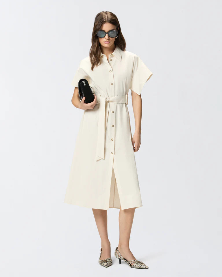 Pinko ALESHA FLIESSENDES BAUMWOLLKLEID SS26