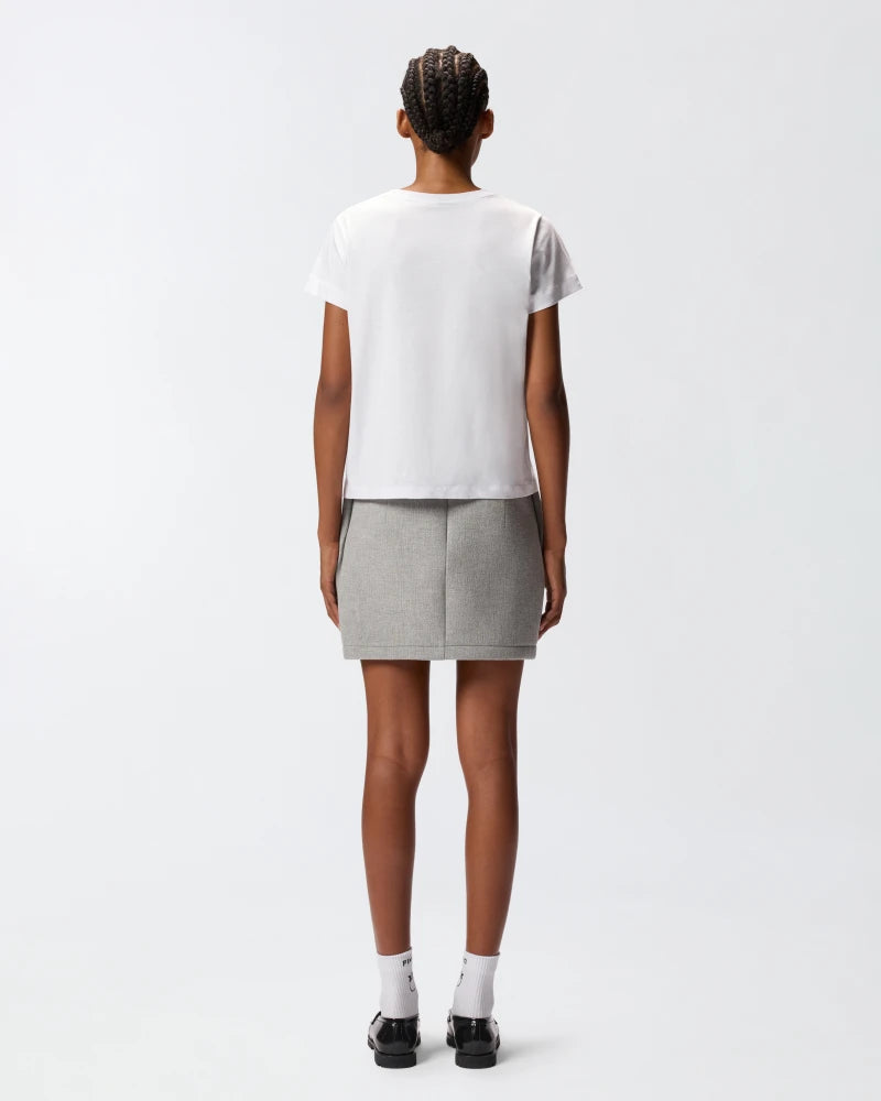 Pinko  BASICO T-SHIRT JERSEY LOGO PINKO FW25
