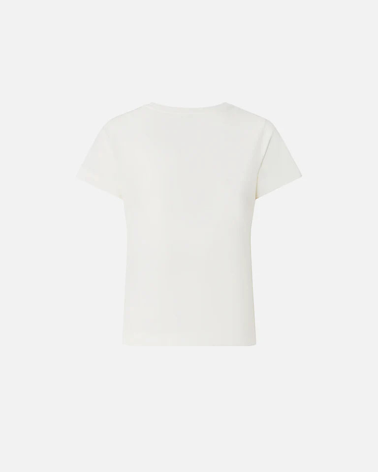 Pinko  BASICO T-SHIRT JERSEY LOGO STAMPA SS26