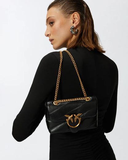 PINKO  LOVE PUFF BABY CL SHEEP NAPPA SS26