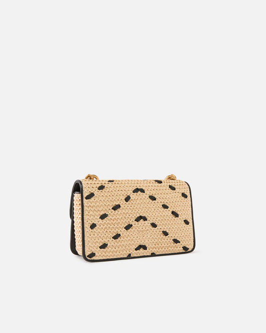 PINKO  LOVE ONE MINI LIGHT DC RAFIA + V SS26