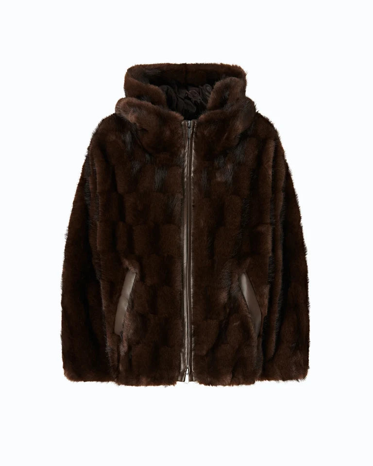 PINKO Simil Pelliccia CADETIA