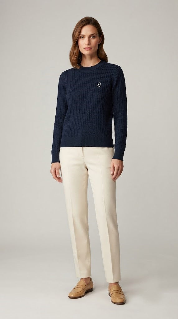 CONTE OF FLORENCE MAGLIA GIROCOLLO 6550D001B040