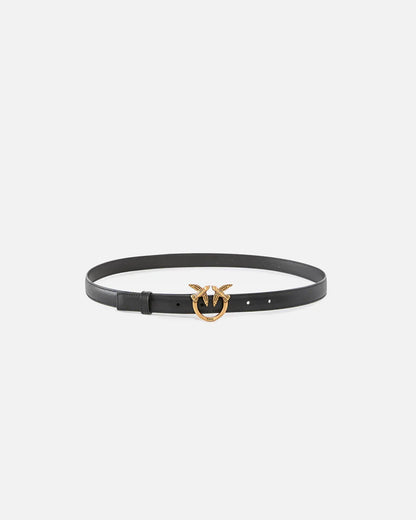 PINKO  LOVE BERRY H2 BELT.LOW VITELLO SS26