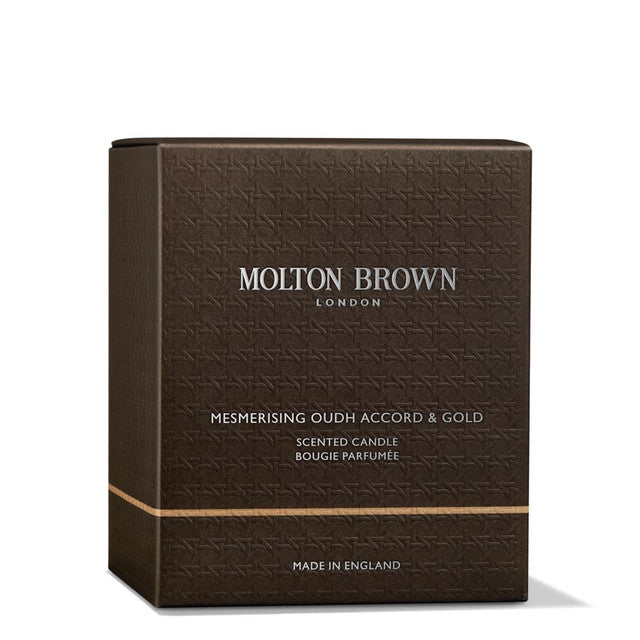 MOLTON BROWN 1-Docht-Kerze MESMERISING OUDH ACCORD & GOLD Kerze