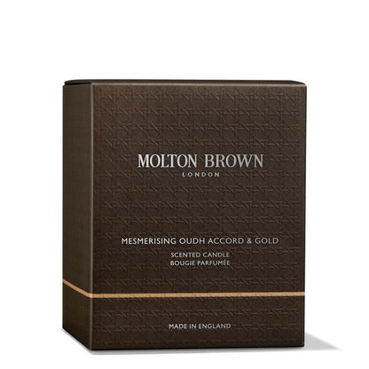 MOLTON BROWN 1-Docht-Kerze MESMERISING OUDH ACCORD & GOLD Kerze