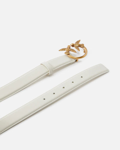 PINKO  LOVE BERRY H3 BELT.LOW VITELLO SS26