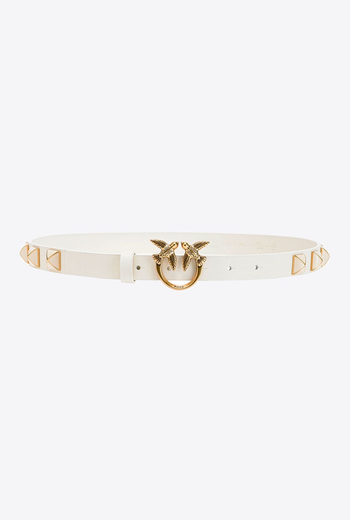PINKO LOVE BERRY H2 BELT VITELLO SETA BORCHIE LOVE BERRY H2 BELT VITELLO SETA BORCHIE