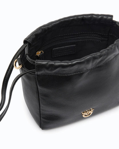 PINKO SECCHIELLO POUCH NAPPA/MACULA IMITATIONFU