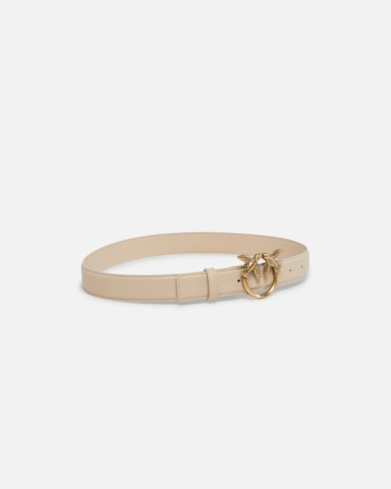 PINKO  LOVE BERRY H3 BELT VITELLO SETA 25