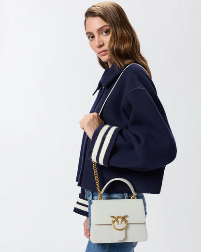 PINKO LOVE ONE TOP HANDLE MINI LIGHT SS26