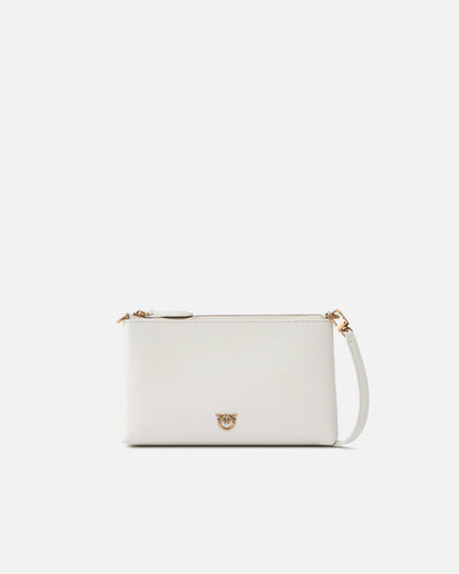 PINKO  FLAT HORIZONTAL MINI VITELLO SETA SS26