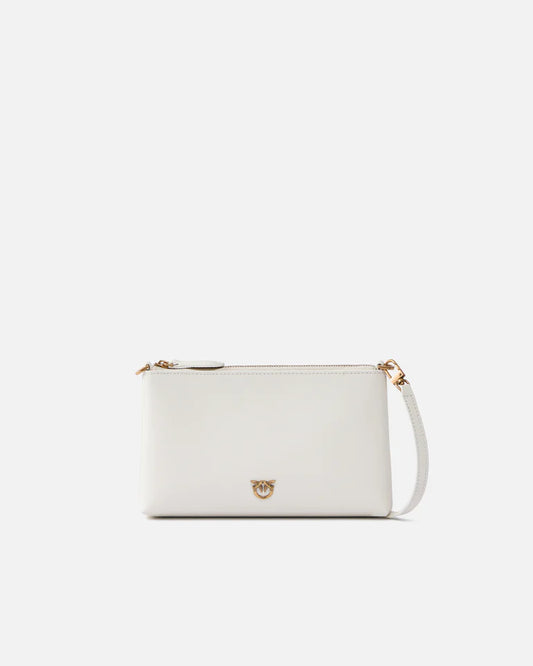 PINKO  FLAT HORIZONTAL MINI VITELLO SETA SS26