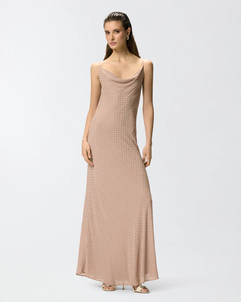 Pinko  FARRO ABITO GEORGETTE FULL STRETCH SS26