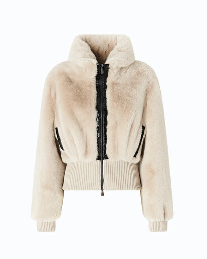 PINKO Simil Pelliccia BAGELS