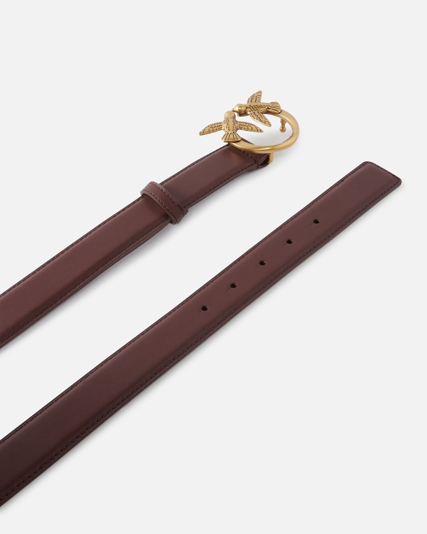 PINKO  LOVE BERRY H3 BELT VITELLO SET 24.25