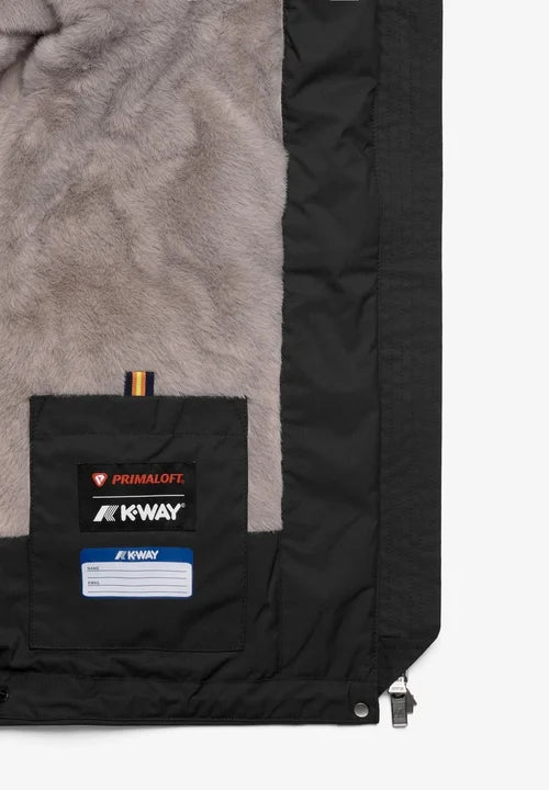 K-WAY GIUBBINO LIL TWILL SOFT BEAVER