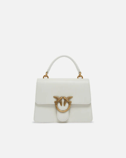 PINKO LOVE ONE TOP HANDLE MINI LIGHT SS26